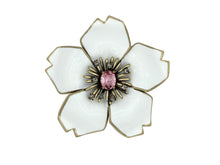 Load image into Gallery viewer, Plum Blossom White-Pink Brooch