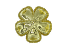 Load image into Gallery viewer, Camellia White Enamel Brooch Back