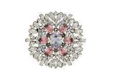 Load image into Gallery viewer, Chrysanthemum Rose Sunset Brooch