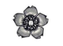 Load image into Gallery viewer, Plum Blossom Silver Brooch