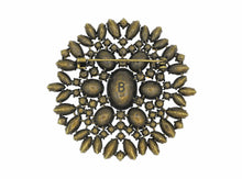Load image into Gallery viewer, Back View Chrysanthemum Brooch