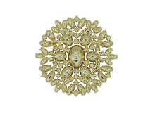 Load image into Gallery viewer, Back View Chrysanthemum Brooch