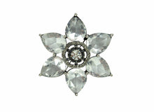 Load image into Gallery viewer, Daffodil Transparent Crystal Brooch