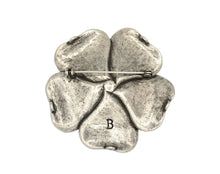 Load image into Gallery viewer, Back View Sakura Metal Brooch