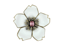 Load image into Gallery viewer, Plum Blossom White-Pink Brooch
