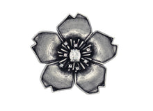 Load image into Gallery viewer, Plum Blossom Silver Brooch

