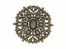 Load image into Gallery viewer, Back View Chrysanthemum Brooch
