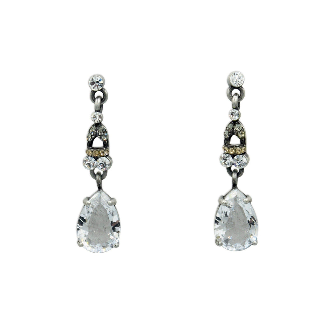 Boucles d'oreilles Vintage Drop Champagne